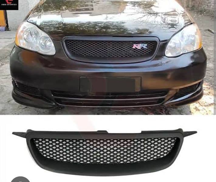 corolla 2002-2008 sports mashed grill front my whatsapp 03244029663 0