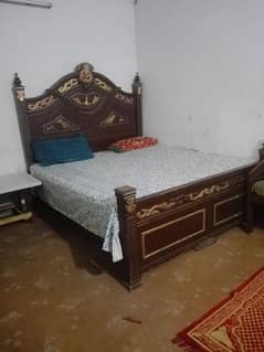 double bed & mattres 8"