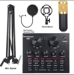 bm800 Sund card professional mic