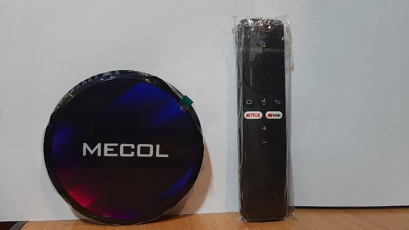 MeCol Android 13.0, IR Voice remote, Bluetooth, original Google 4