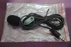 Collar mic with male/female wire complete set