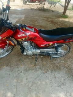 Suzuki 110S Red Color