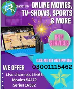 Iptv watch any android & Smart tv,s,mobile,,,03001115462***