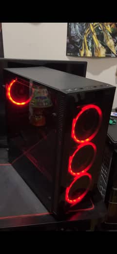 Redragon Sideswipe Gaming Case with 4 Rgb fans