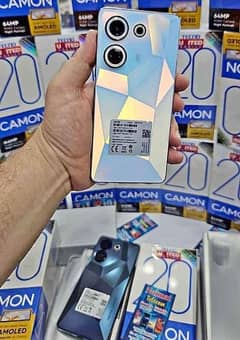 Tecno camon 20  8/256 full box