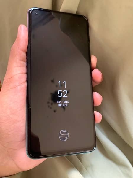 Oppo F19 Pro with box + charger 1