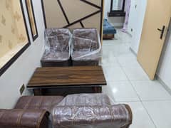 Single bed furnished flat available for rent Citi Housing Gujranwala 0