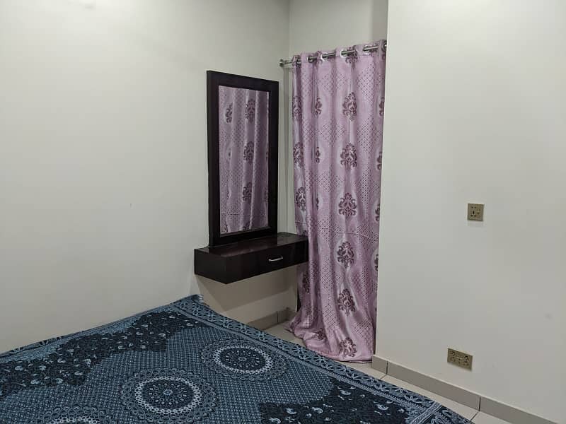 Single bed furnished flat available for rent Citi Housing Gujranwala 4