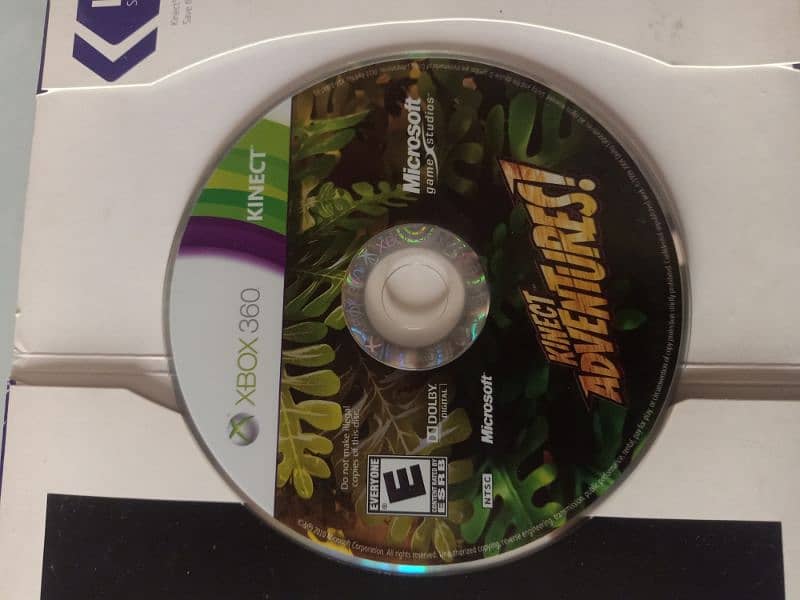 Kinect Adventures Xbox 360 Kinect Game CD Original. 3