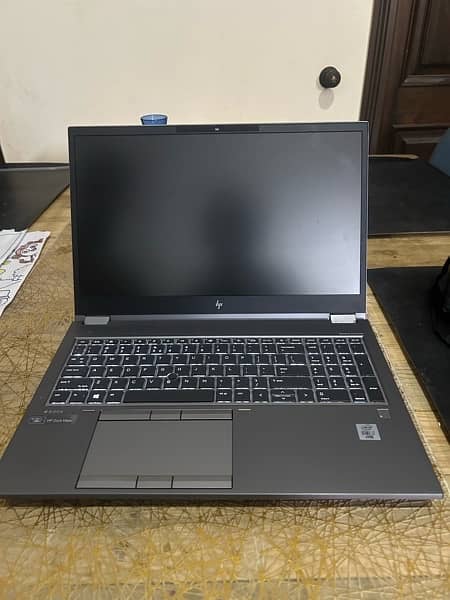 HP Z book Fury 15 with NVIDIA Quadro RTX 3000 graphic card 0