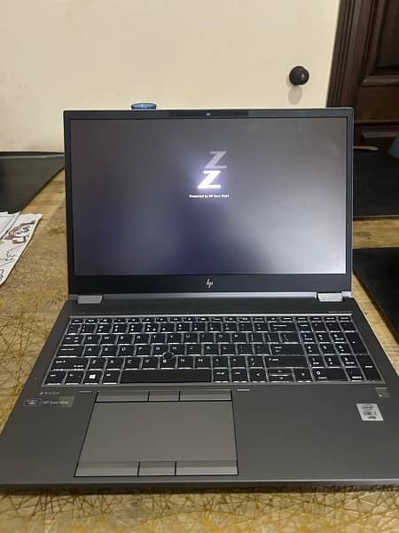 HP Z book Fury 15 with NVIDIA Quadro RTX 3000 graphic card 3