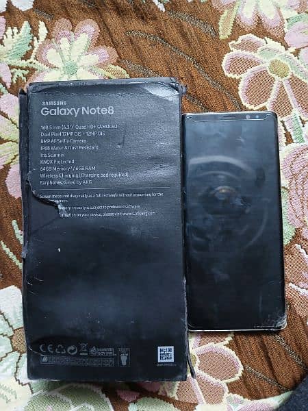 Samsung note 8 (PTA PROVED) WITH ORIGIONAL BOX 3