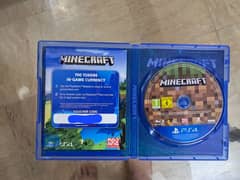 Minecraft ps4 cd