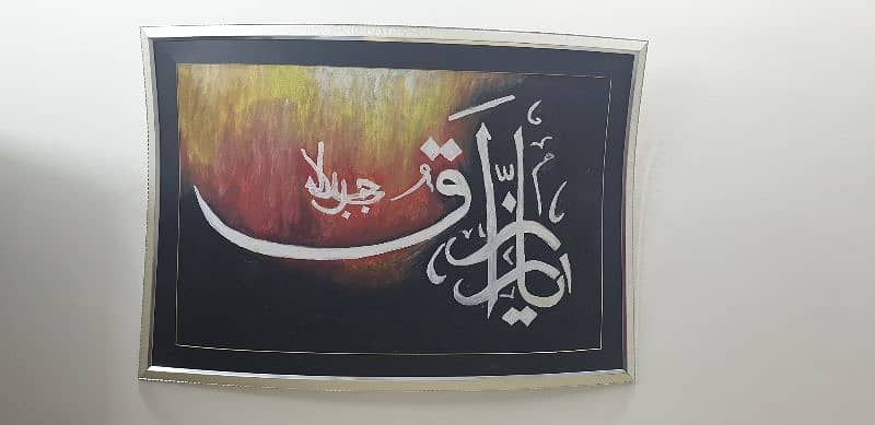 beautiful handmade paintings pair for sale 0