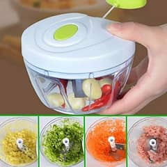 Manual Pull Rope Food Vegetable Blender