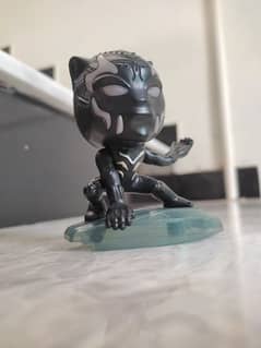 Black panther small size statue, plastic made