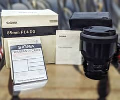 85mm sigma ART canon e mount