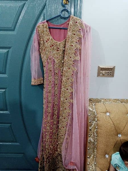 tea pink bridal maksi 10/10 condition 1