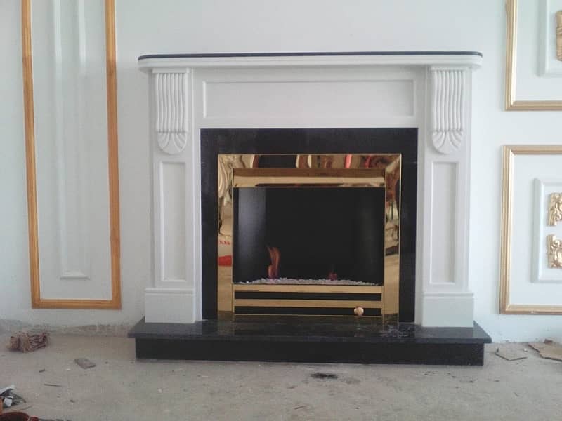 Electric and gas fireplace s 4