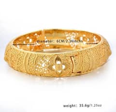 24k gold plated KARRHY bangles