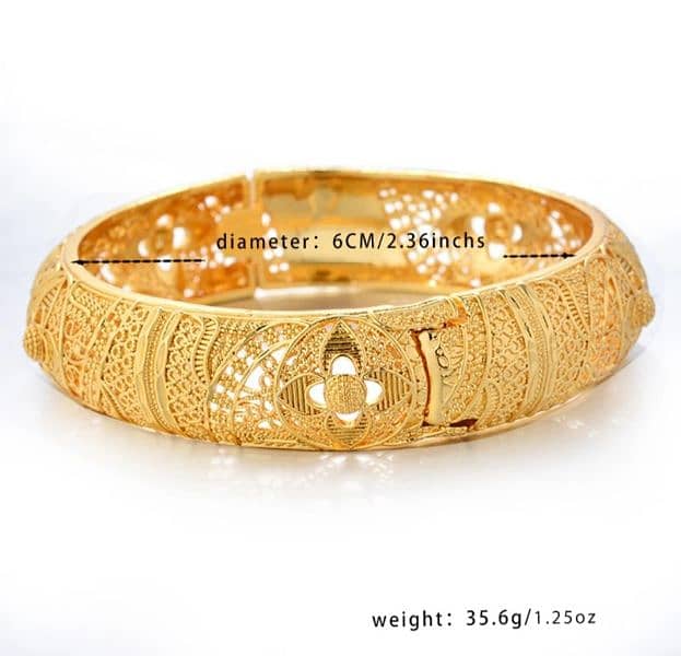 24k gold plated KARRHY bangles 0