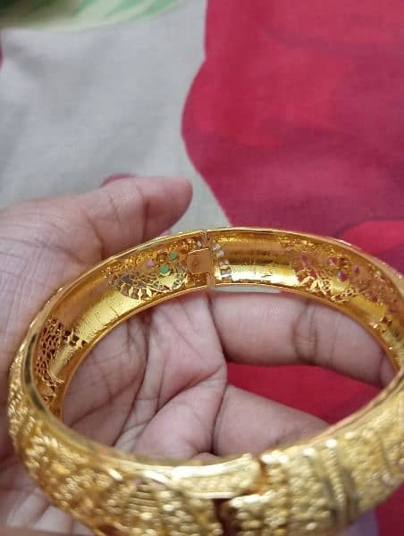 24k gold plated KARRHY bangles 4