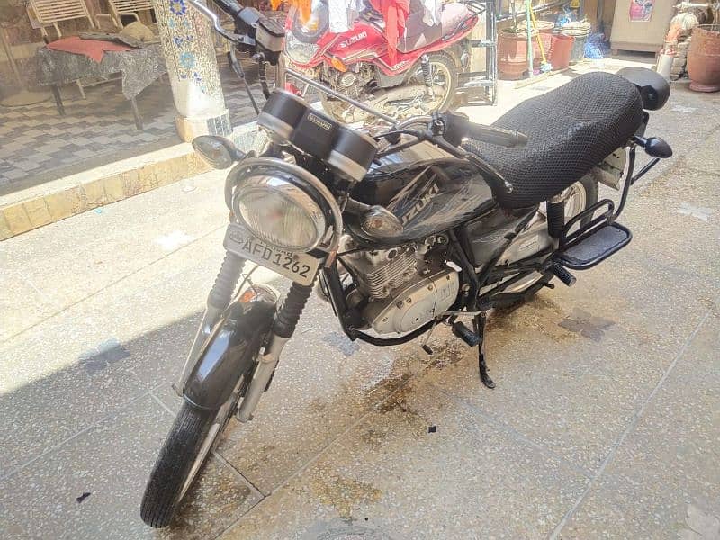 Suzuki 150 for sale all okay demand 3lack 20 hazar 4