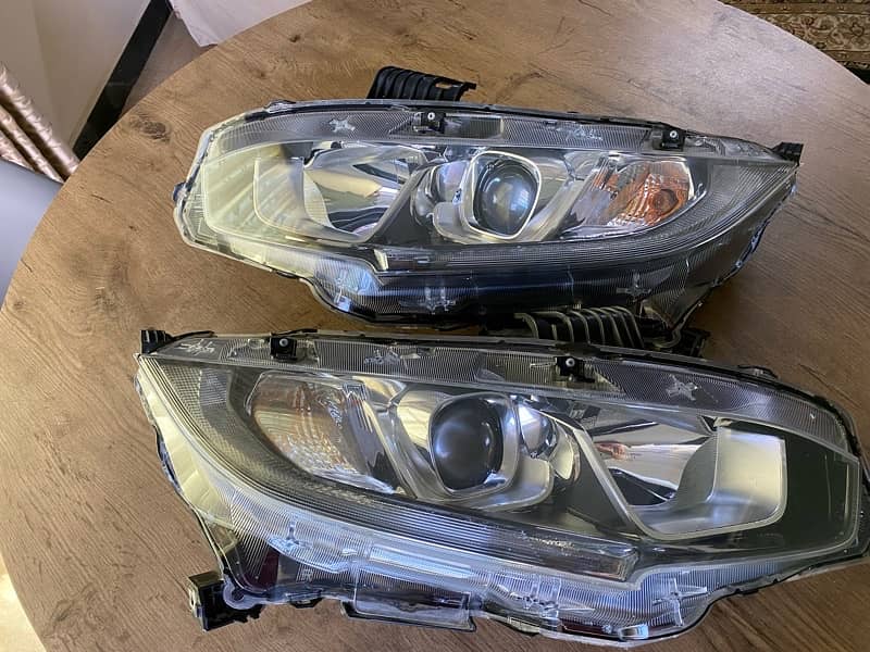 Honda Civic X Original Factory fitted Headlights Model 2016-2019 0