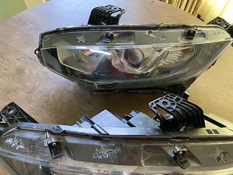 Honda Civic X Original Factory fitted Headlights Model 2016-2019 2