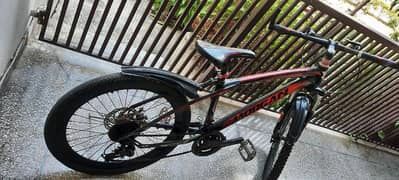 morgan 22" mountain bike red color