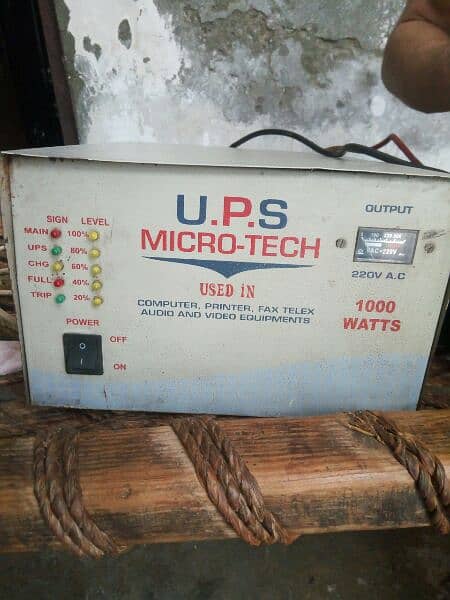 Micro Tech Ups Urgent For Sale 1000 Watts 1