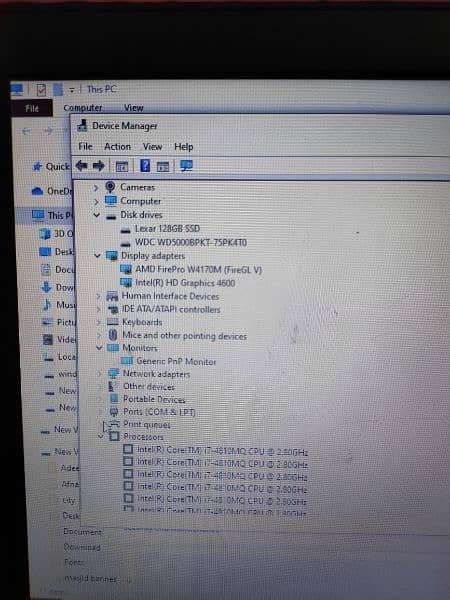 Urgent selling core i7 4th gen graphic machine 5