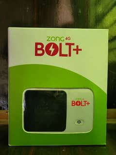 Box Pack Zong 4G Bolt+ WiFi Internet Device