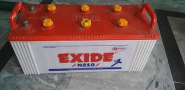 Battery excide 210 volts