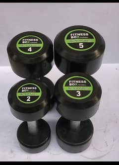 Rubber coated Dumbell | Dumbell | Dumbell for home