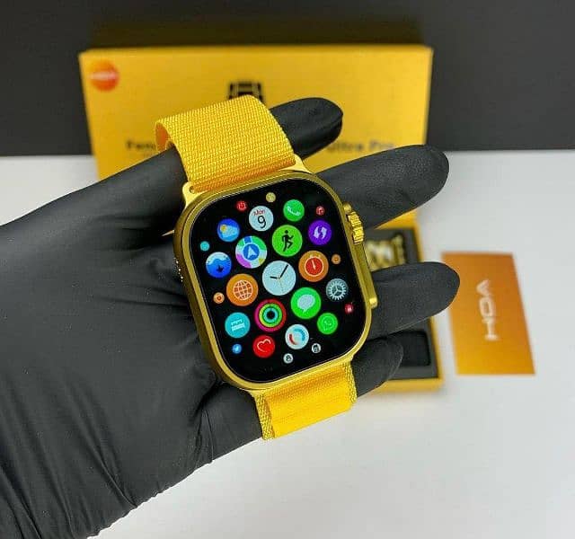 G9 ultra pro  smartwatch - Gold Edition 2