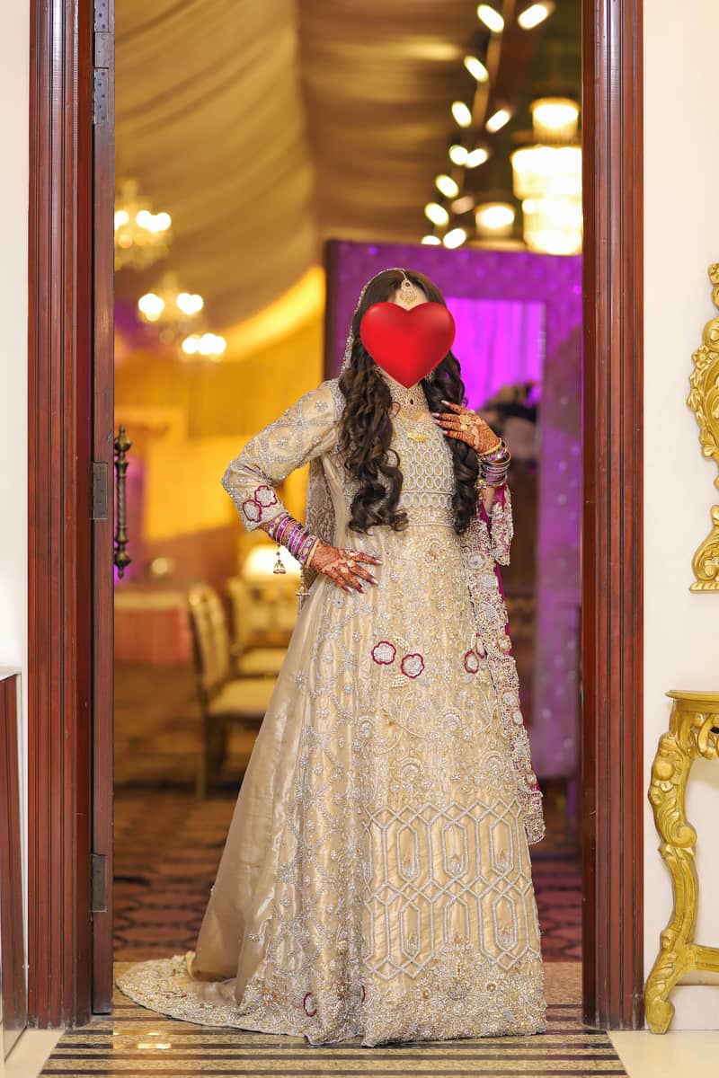 Bridal Maxi / walima dress / wedding / Party / Dress / designer mexi / 1