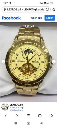 Lexoros Automatic watch