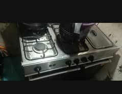 WELCOME GAS OVEN+ GRILL AND DEEP FRY AND BAKING