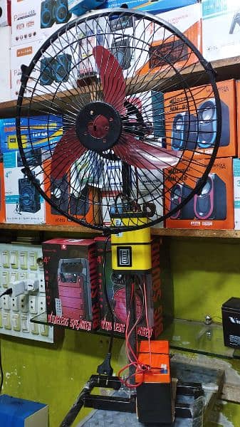 Charging Fan Stand Fan Table Fan Rechargeable Fans 12 Volt Fan 1