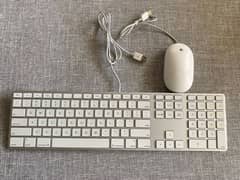 Apple keyboard and mouse for sale