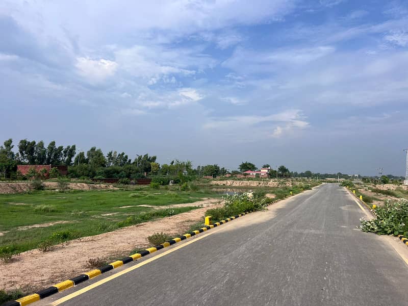 Prime Location 1 Kanal Plot For Sale In C Block Jinnah Sector LDA City Lahore 5