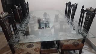 DINING TABLE CHINIOTI STYLE FULL WOOD