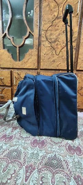 JM NEW YORK LUGGAGE BAG CONVERTIBLE 3