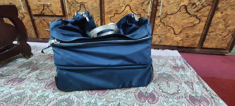 JM NEW YORK LUGGAGE BAG CONVERTIBLE 6