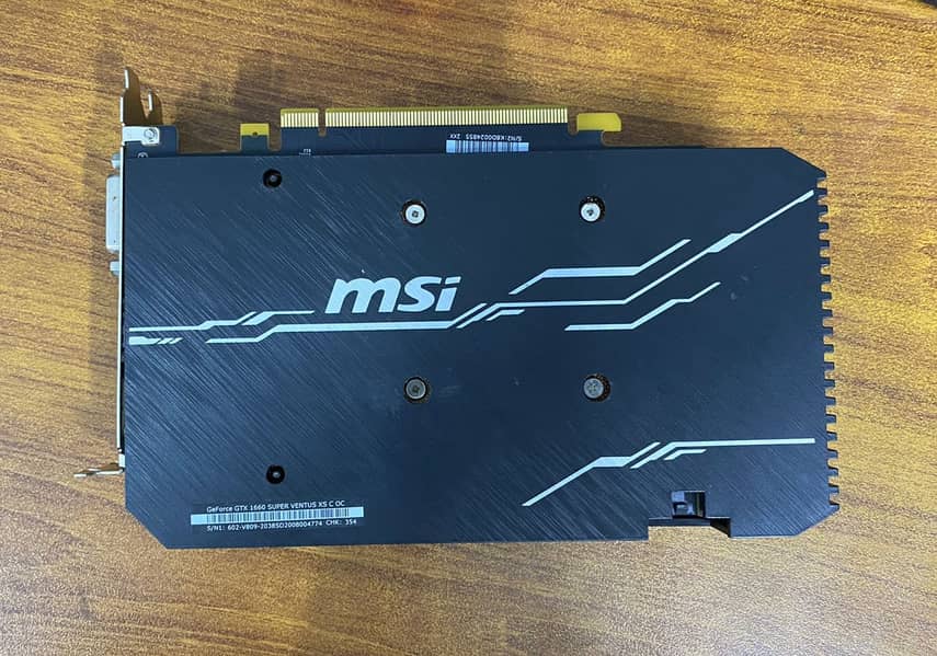 MSI Ventus 1660 Super 6GB Graphics Card 1