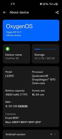 OnePlus 9r