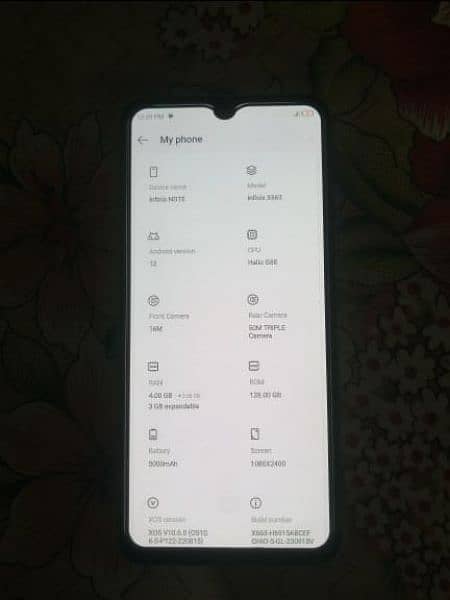 For Exchange Infinix-Note11 Display Shade 3