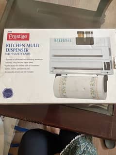 Kitchen multidispenser for cling wrap, aluminium foil, tissue roll etc