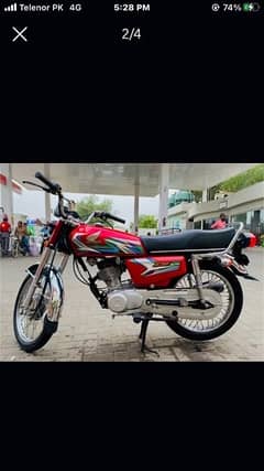 CG Honda 125 2023 karachi 0